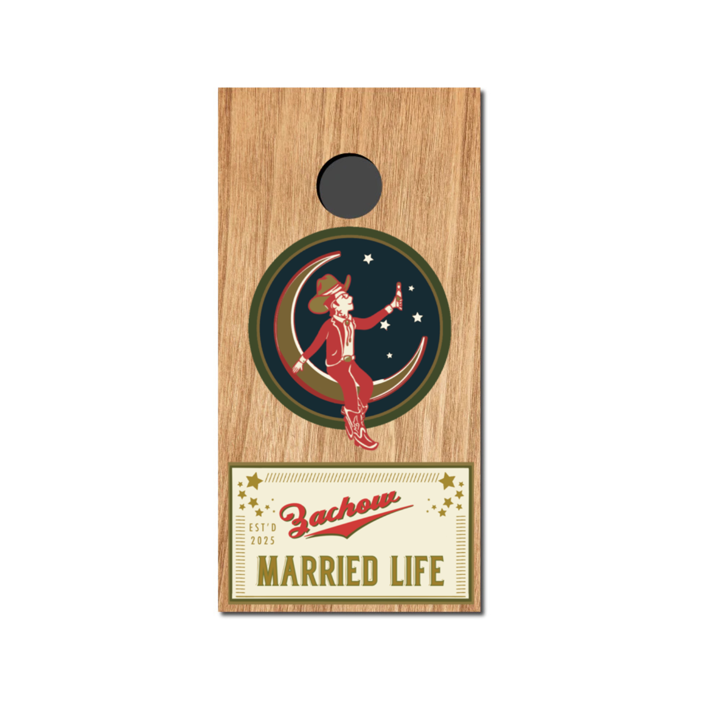 DESIGN YOUR OWN CORNHOLE Decal Wrap