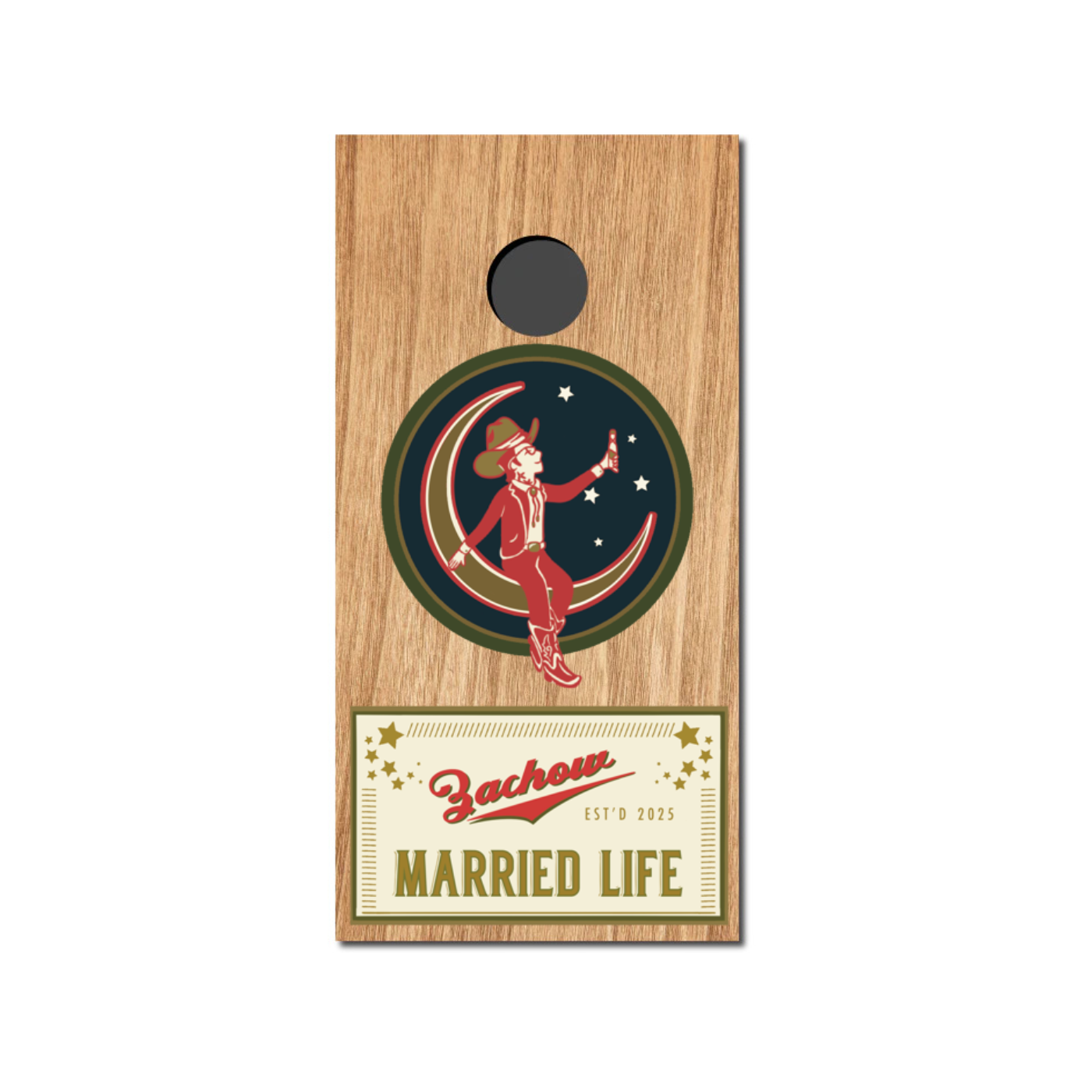 DESIGN YOUR OWN CORNHOLE Decal Wrap
