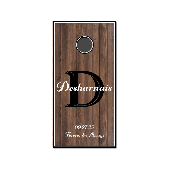 DESIGN YOUR OWN CORNHOLE Decal Wrap