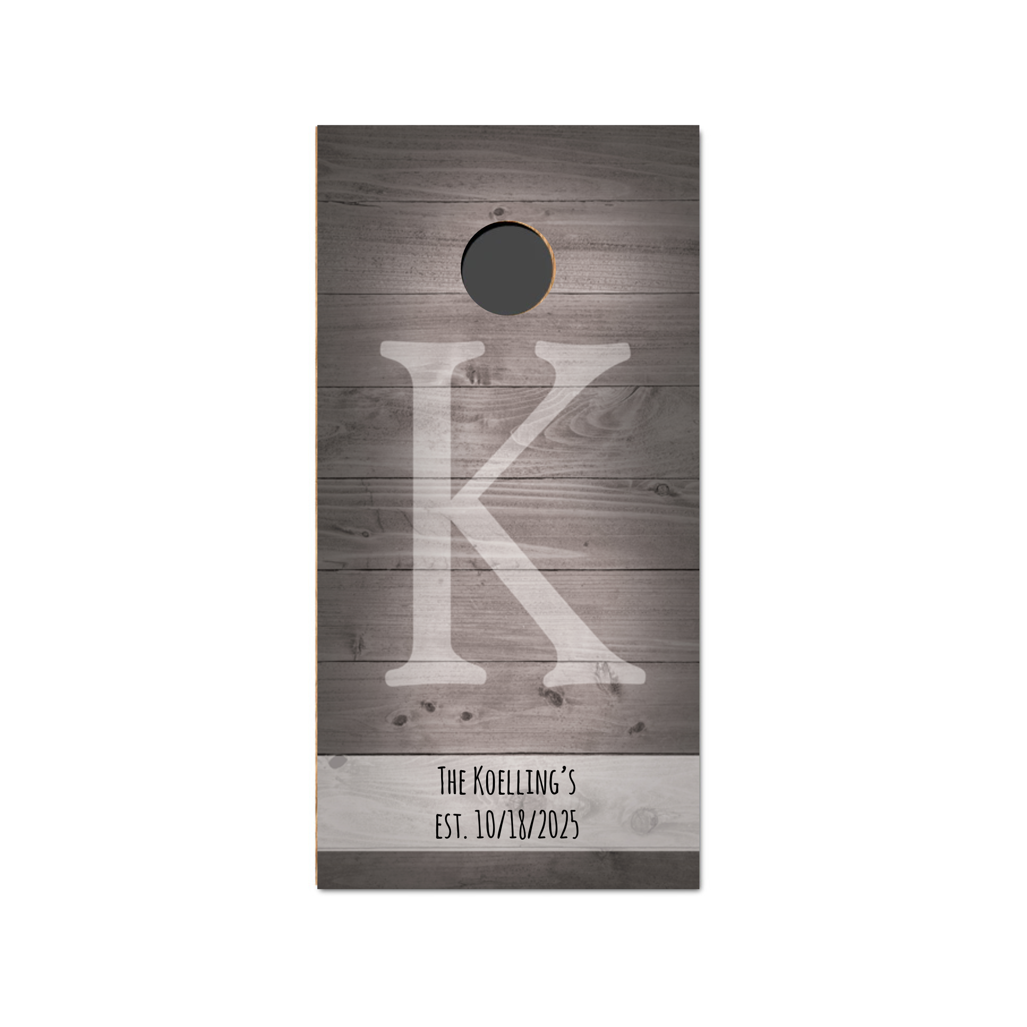 DESIGN YOUR OWN CORNHOLE Decal Wrap