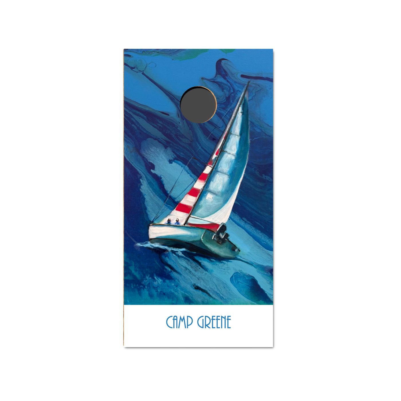 DESIGN YOUR OWN CORNHOLE Decal Wrap