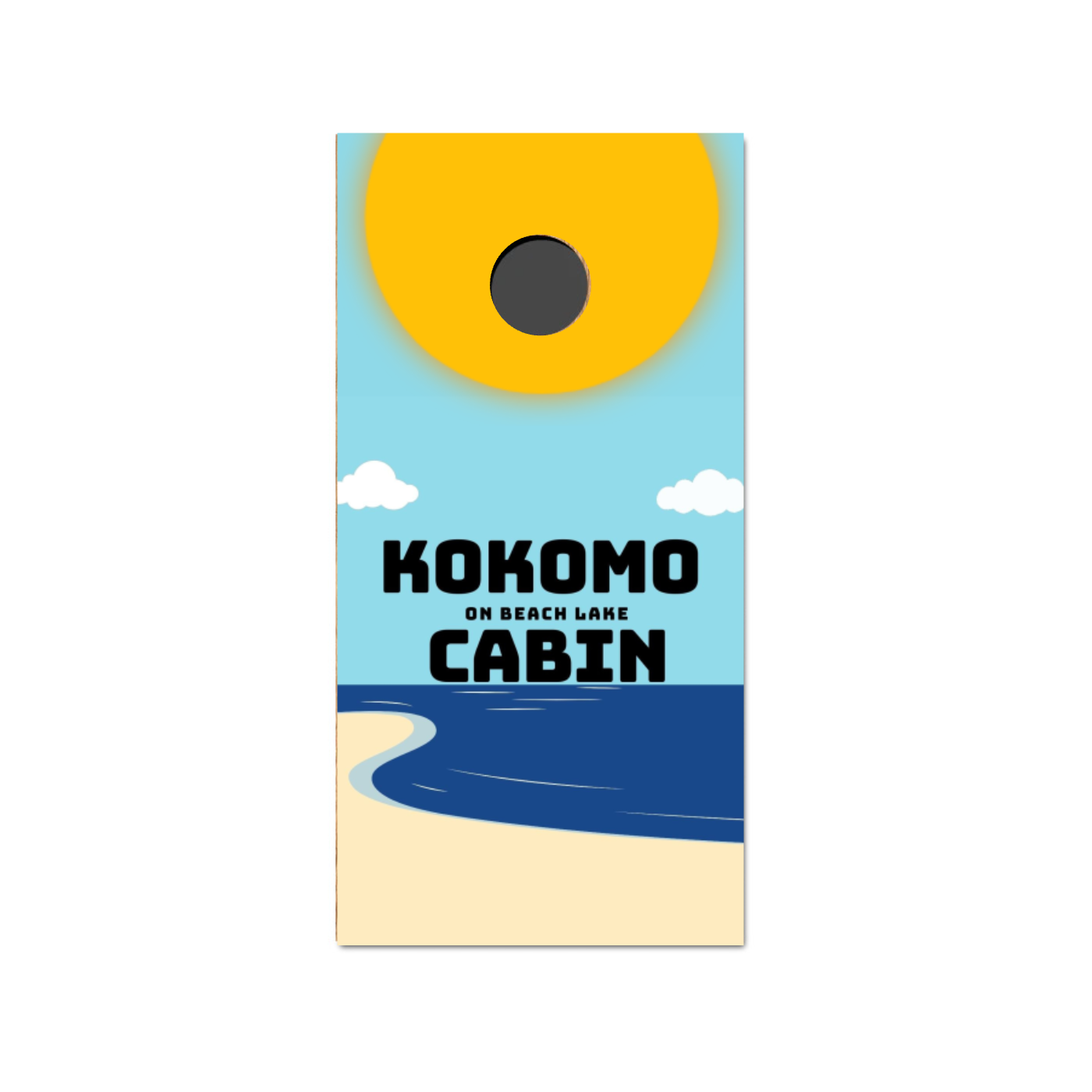 DESIGN YOUR OWN CORNHOLE Decal Wrap