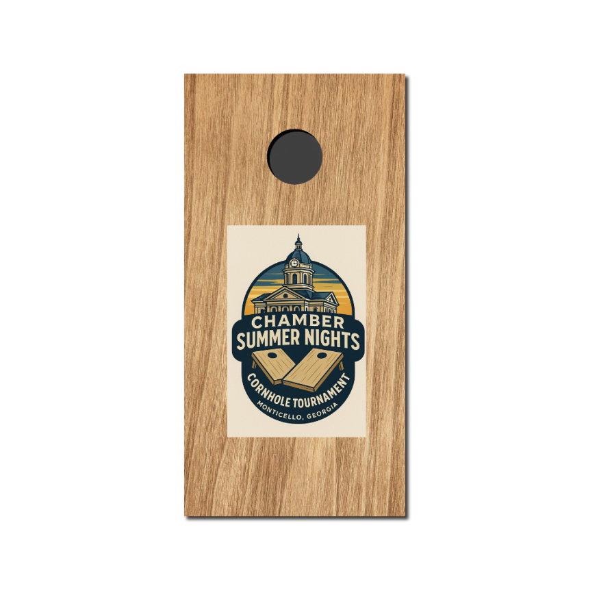 DESIGN YOUR OWN CORNHOLE Decal Wrap