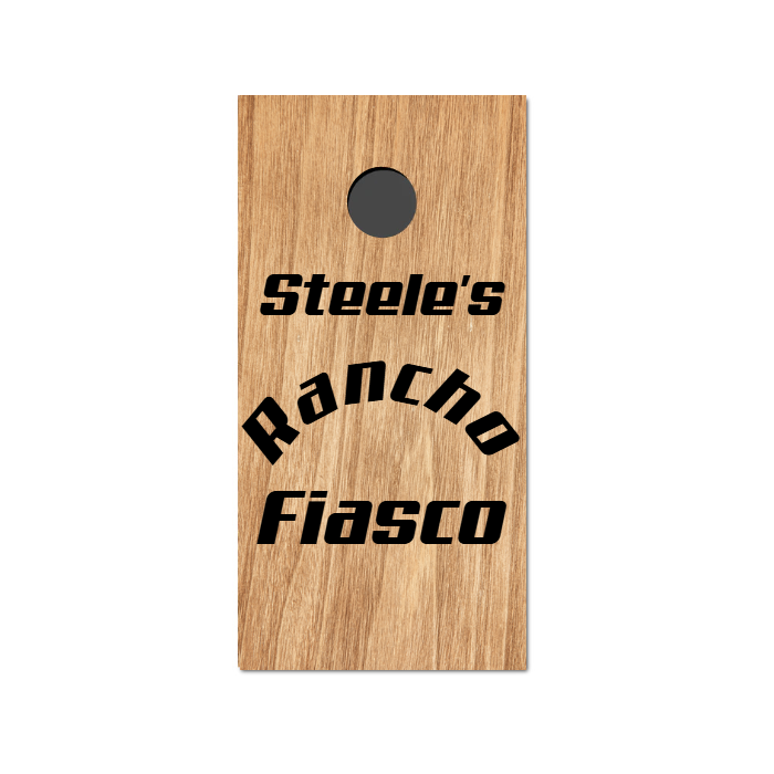 DESIGN YOUR OWN CORNHOLE Decal Wrap