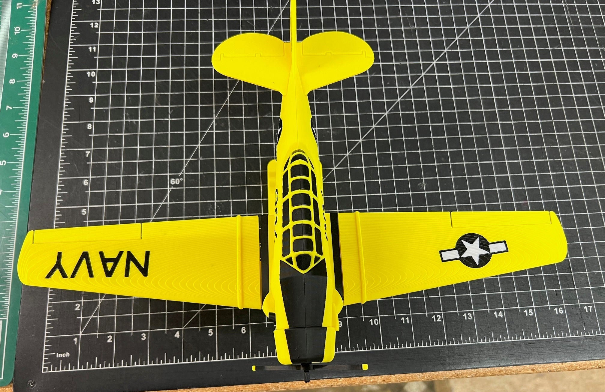 T-6 Texan Airplane Model Desk Display
