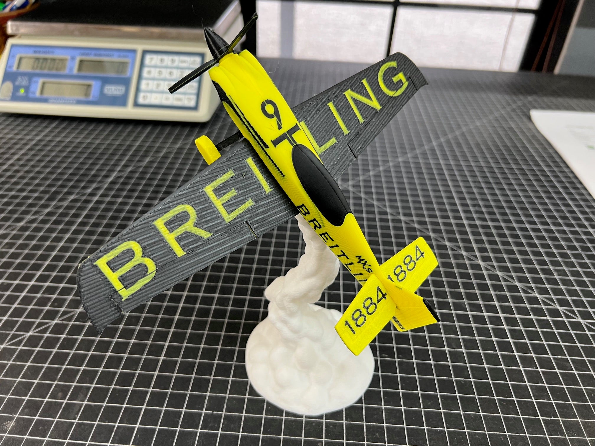 MXS-R Breitling Plane Model Desk Display