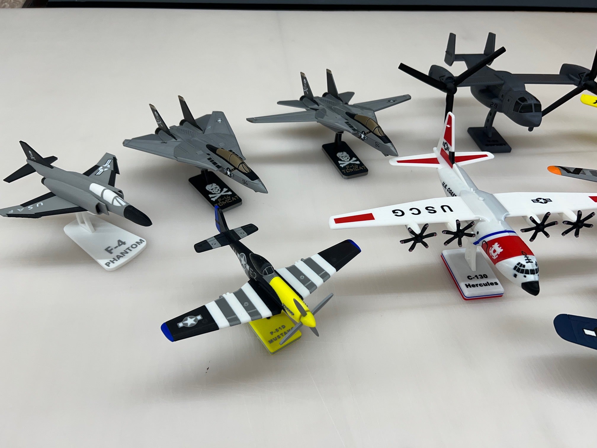 F-14 Tomcat Jet Airplane Model Desk Display