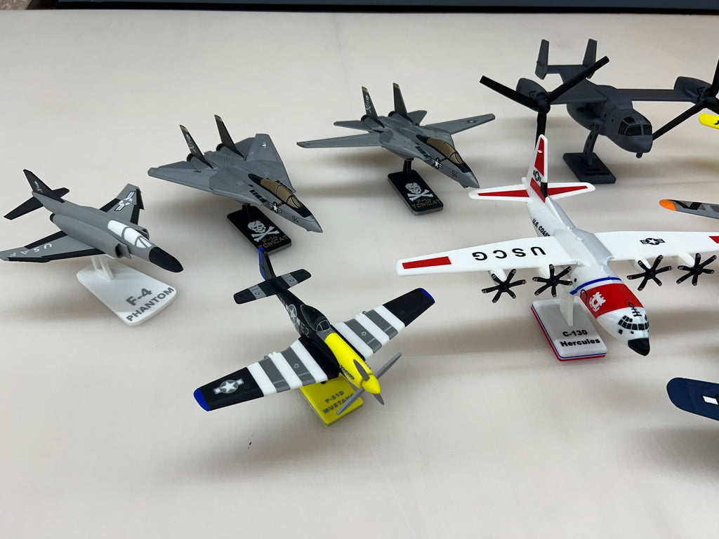 Coast Guard C-130 Airplane Model Desk Display