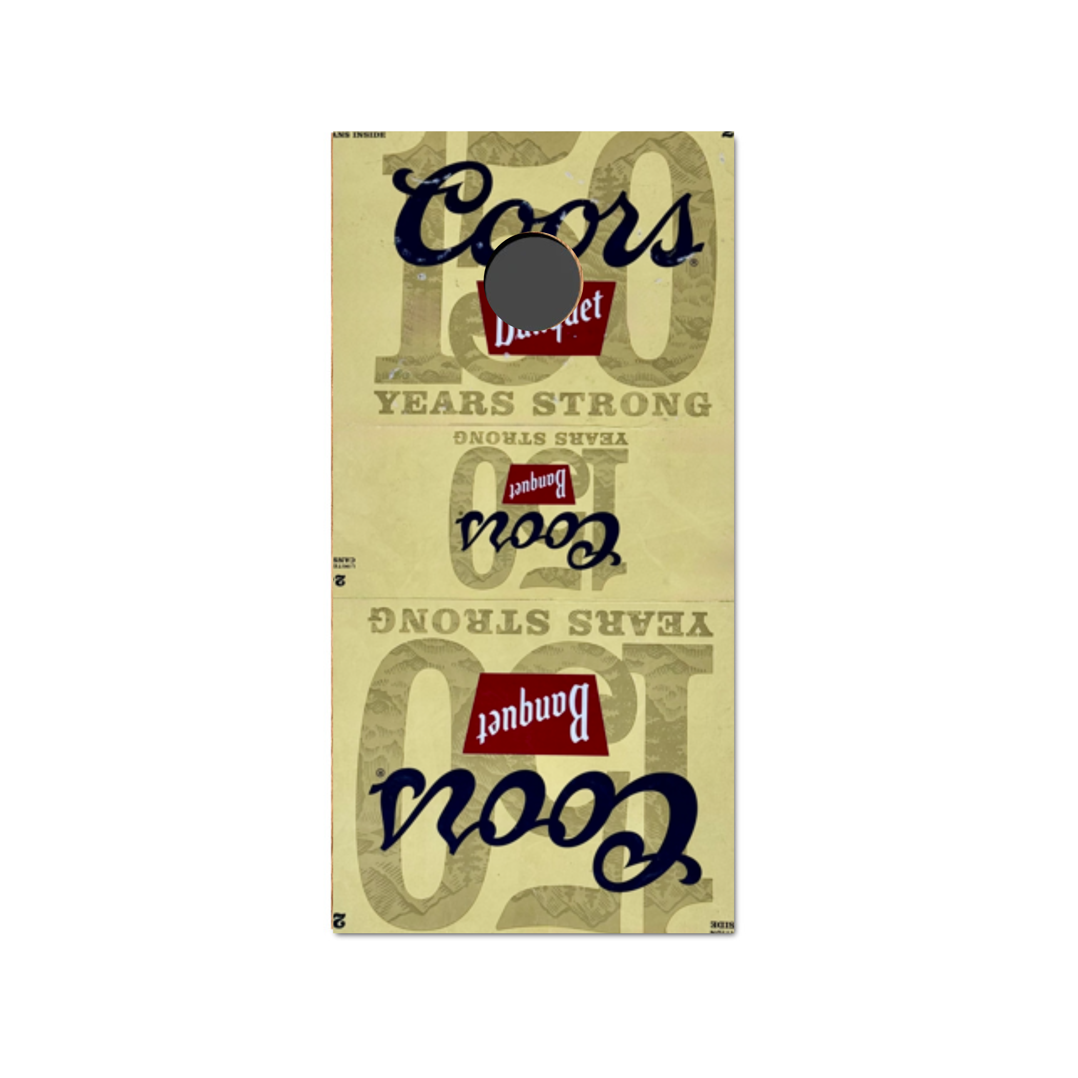DESIGN YOUR OWN CORNHOLE Decal Wrap