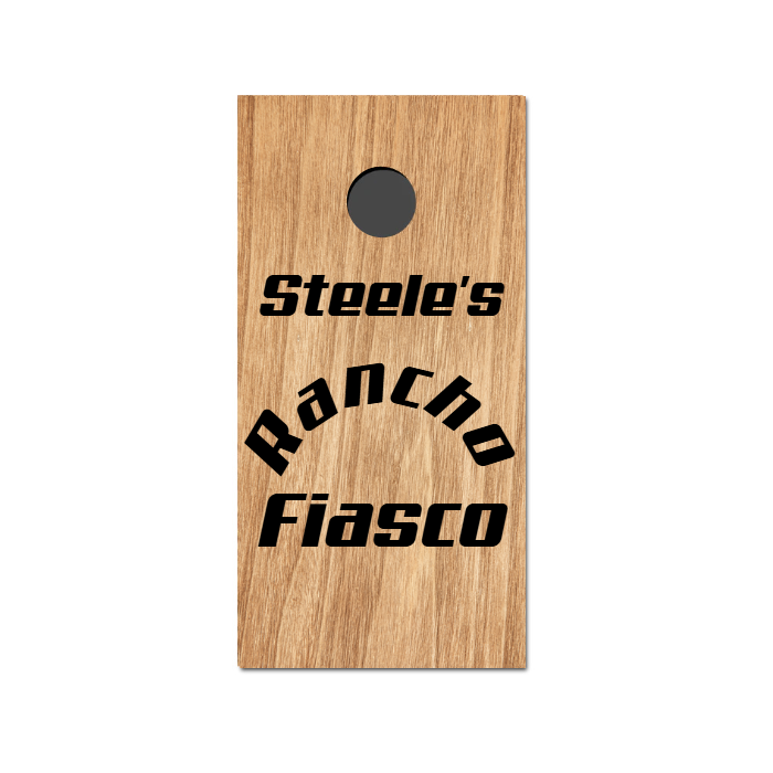DESIGN YOUR OWN CORNHOLE Decal Wrap