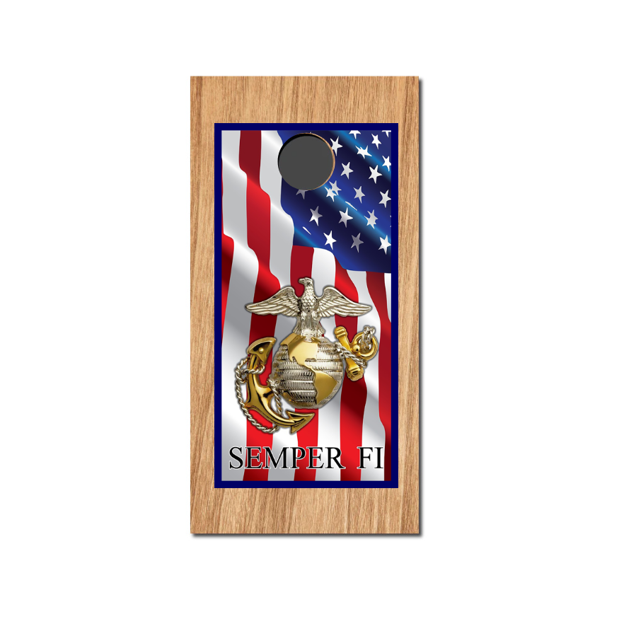 DESIGN YOUR OWN CORNHOLE Decal Wrap