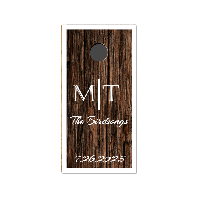 DESIGN YOUR OWN CORNHOLE Decal Wrap
