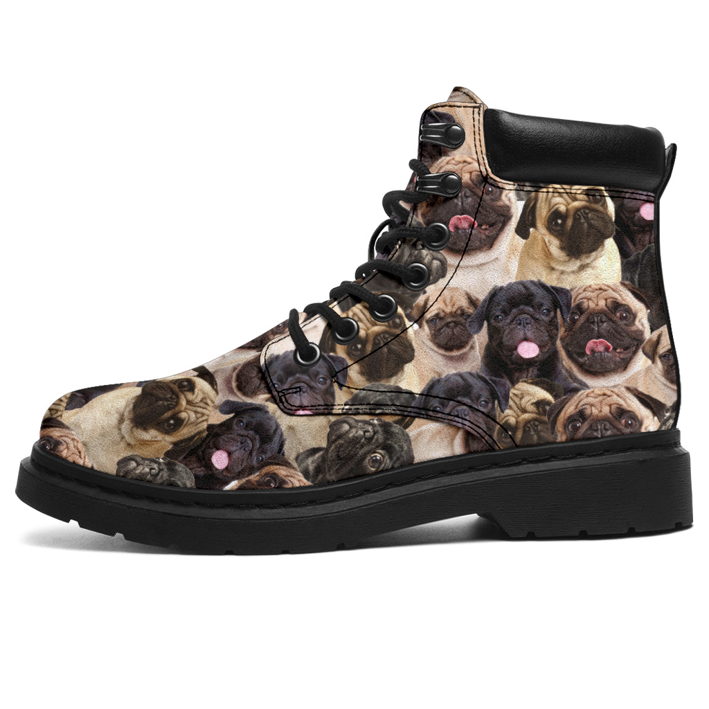 Pug Full Face all weather boots
