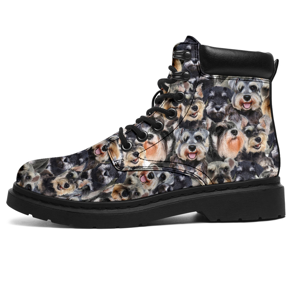 Schnauzer Full Face all weather boots