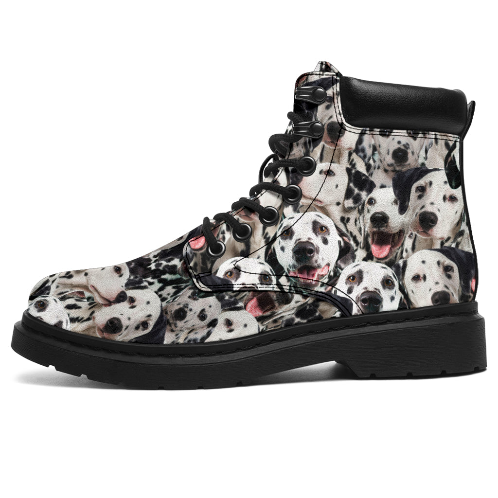 Dalmatian Full Face all weather boots