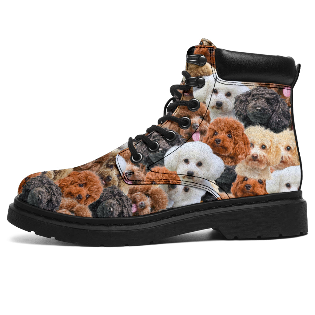 Poodle Full Face all weather boots