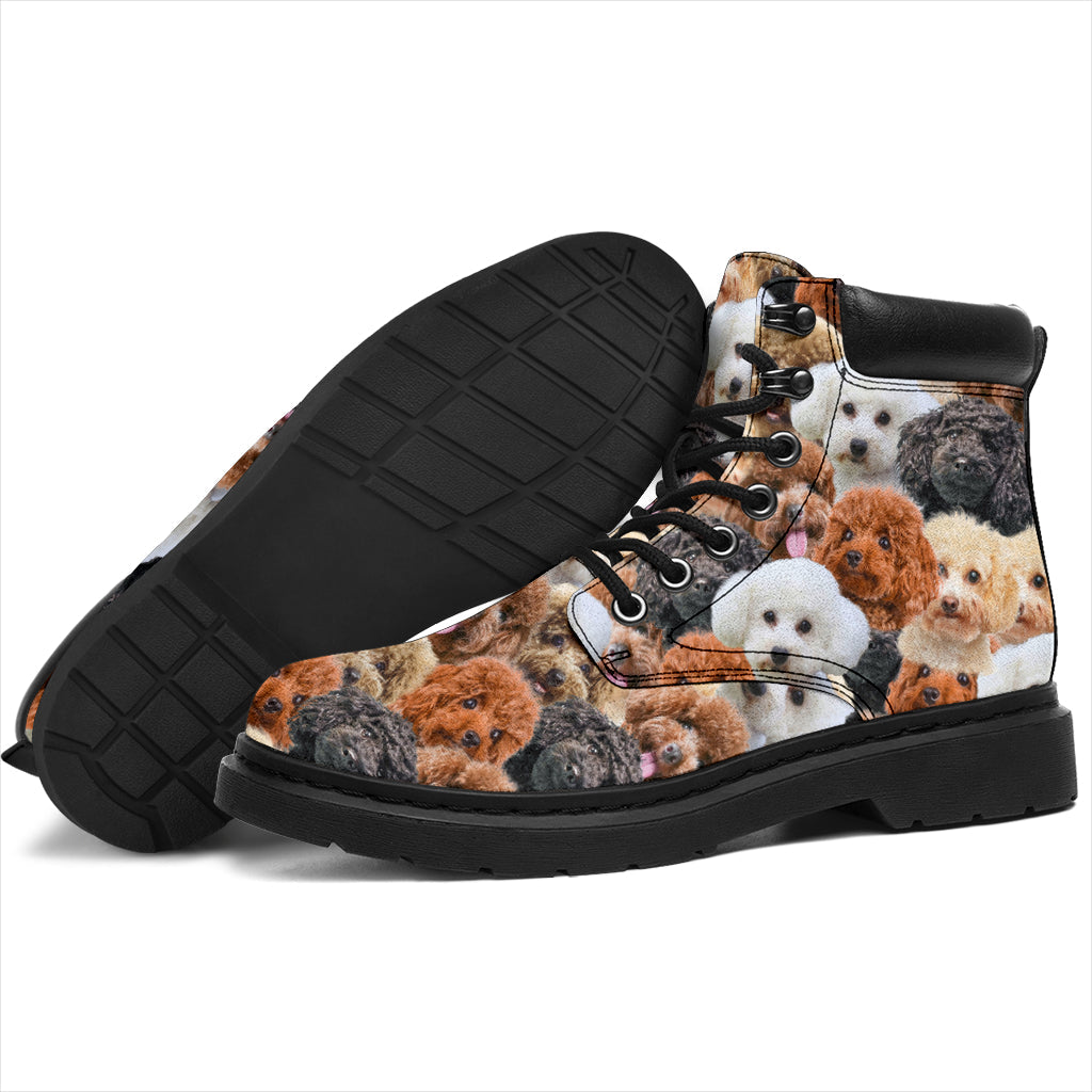 Poodle Full Face all weather boots