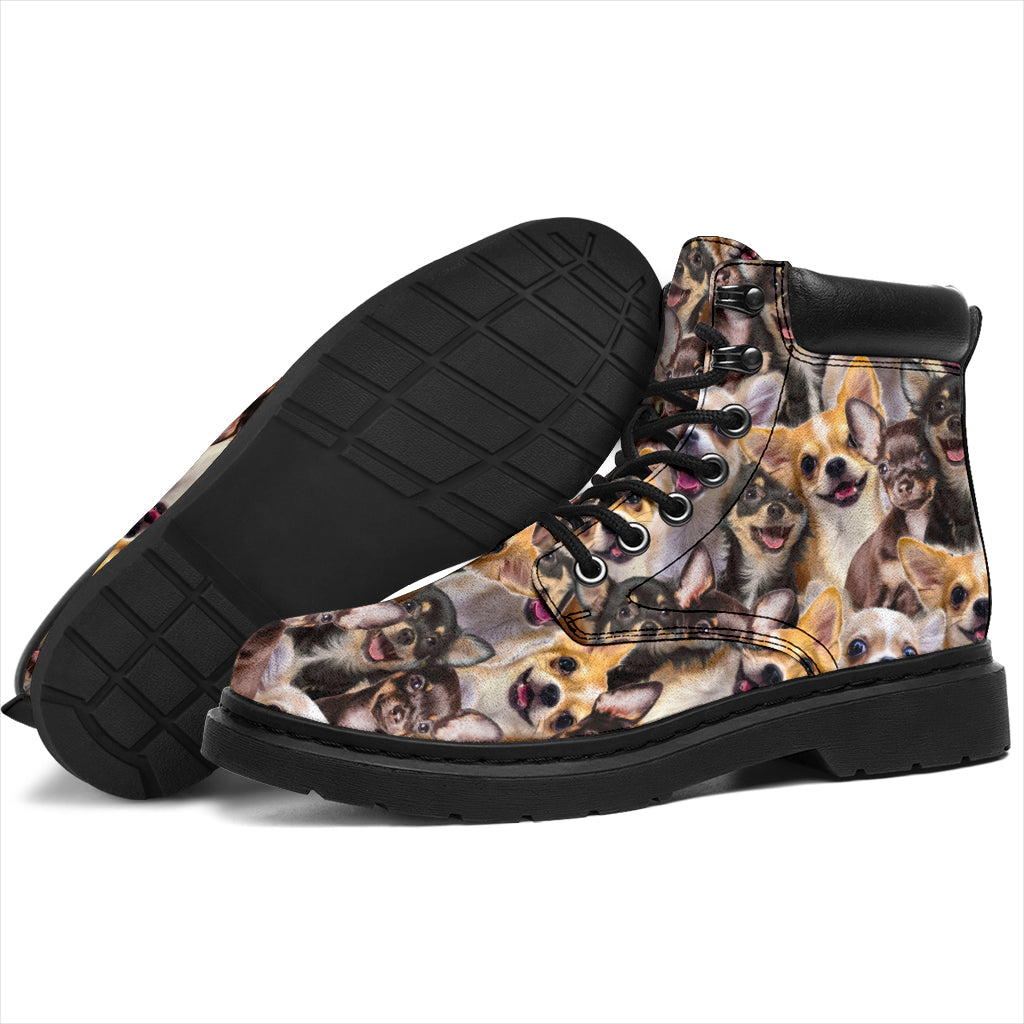 Chihuahua Full Face all weather boots