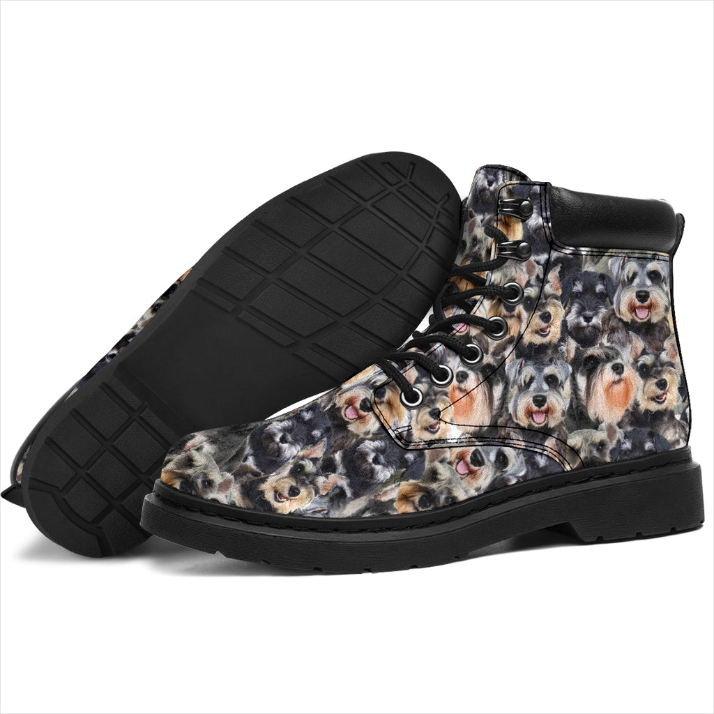 Schnauzer Full Face all weather boots