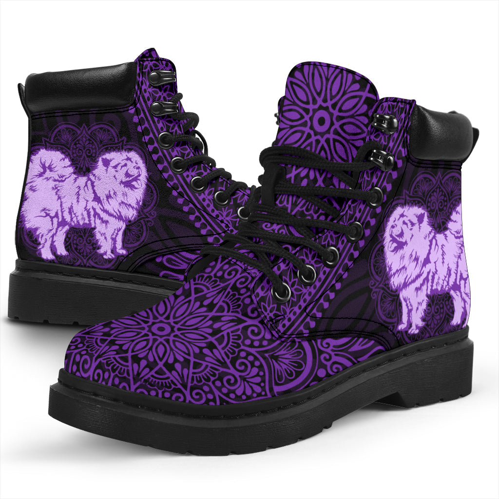 Chow Chow Mandala all weather boots