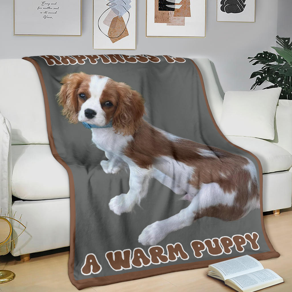 Custom Warm Puppy Blanket