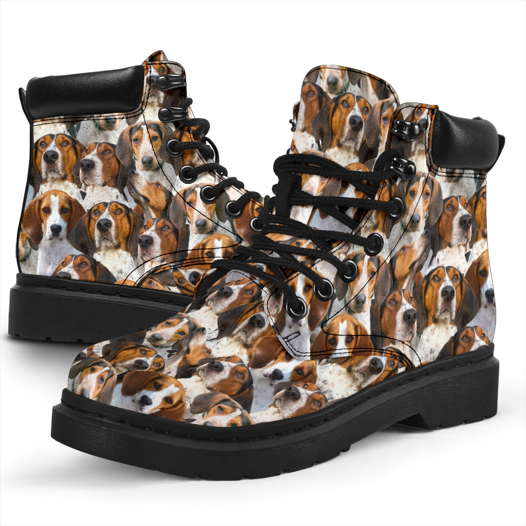 Treeing Walker Coonhound Full Face all weather boots