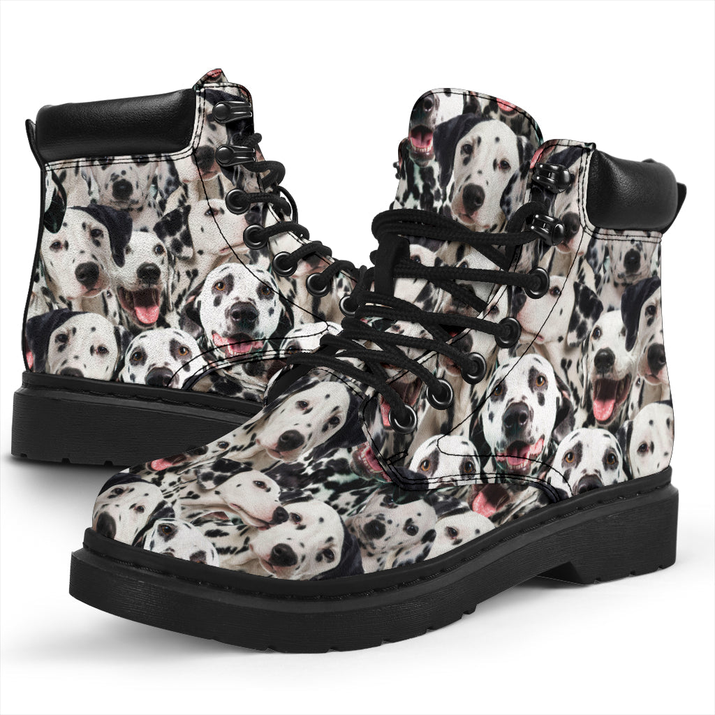 Dalmatian Full Face all weather boots