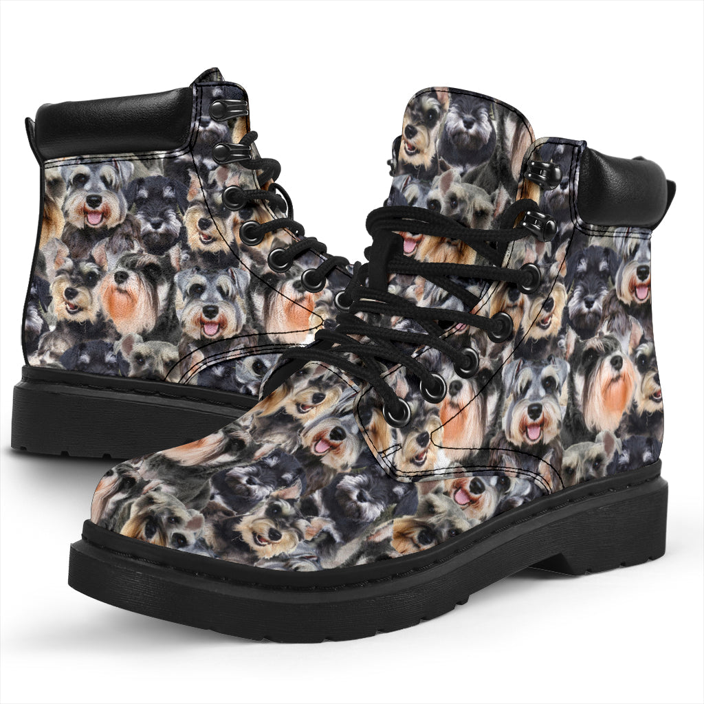 Schnauzer Full Face all weather boots