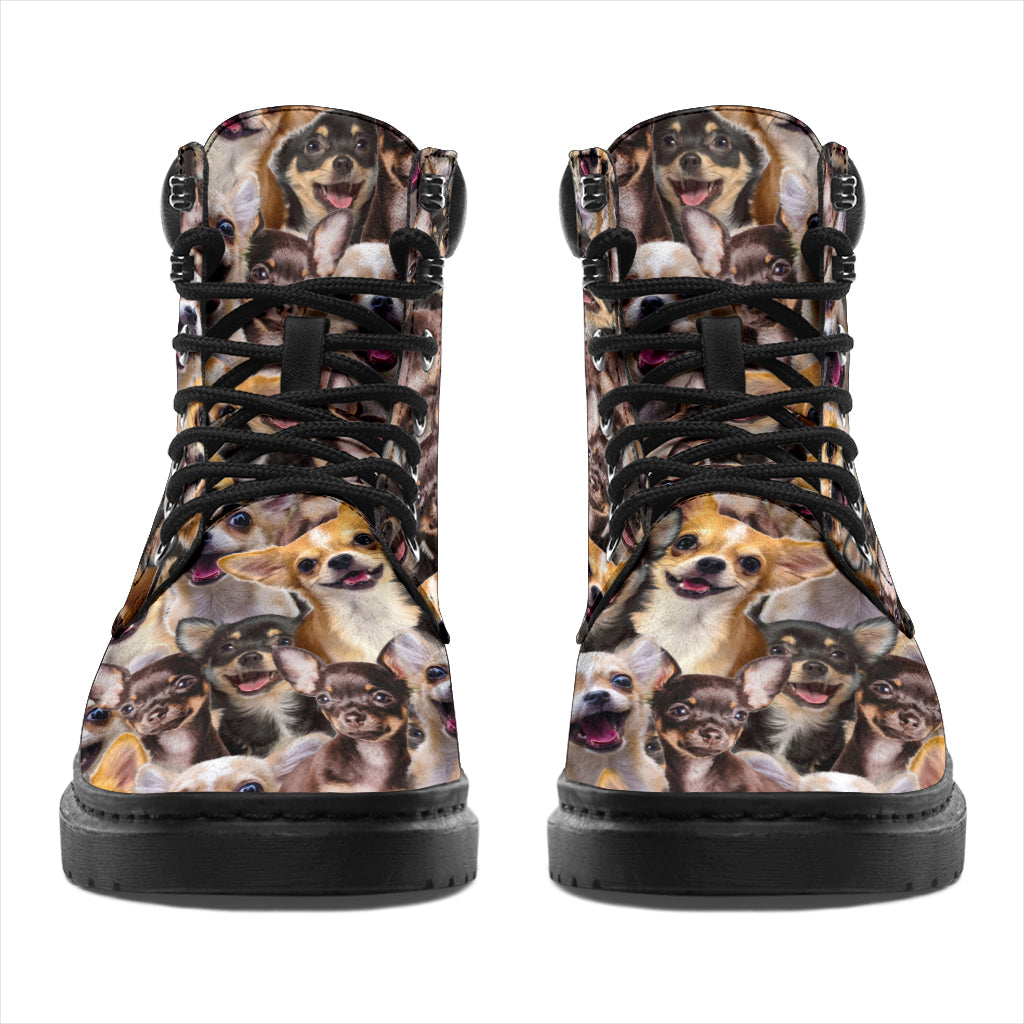 Chihuahua Full Face all weather boots