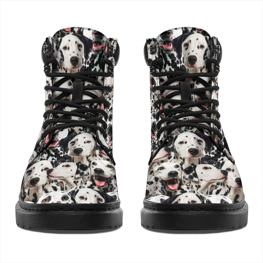 Dalmatian Full Face all weather boots