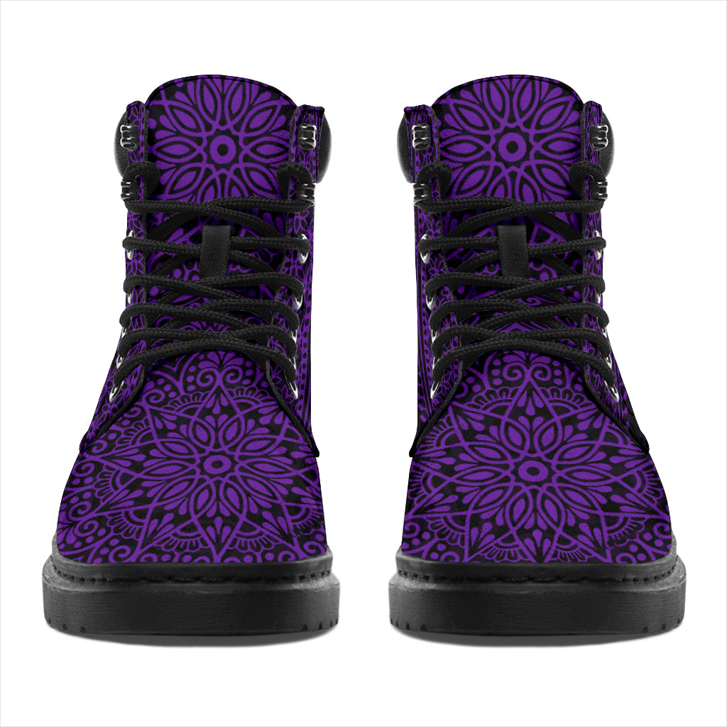 Sheep Mandala all weather boots