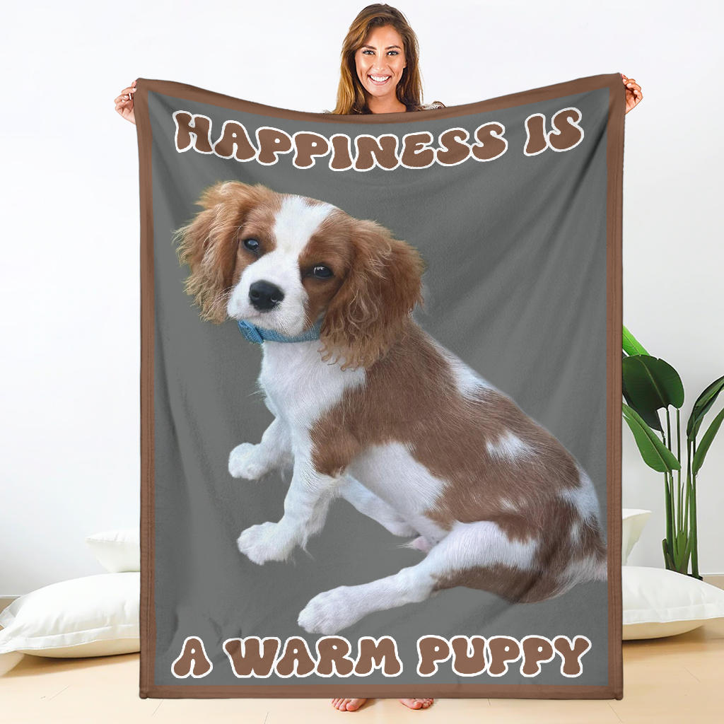 Custom Warm Puppy Blanket