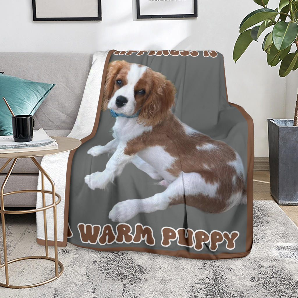 Custom Warm Puppy Blanket