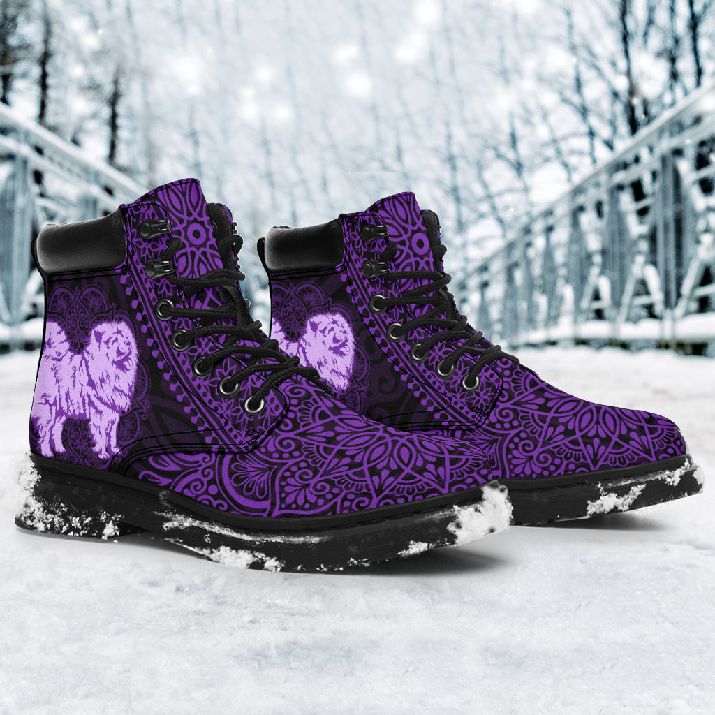 Chow Chow Mandala all weather boots