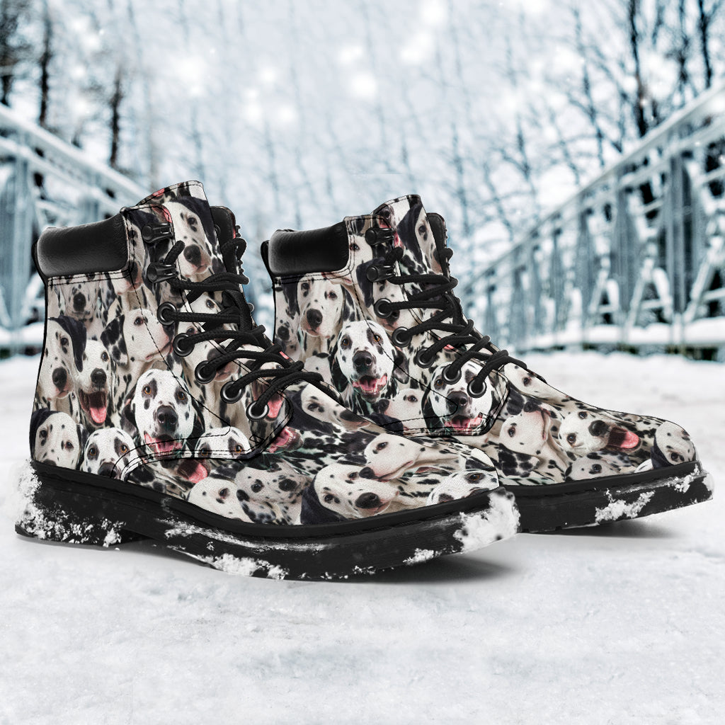 Dalmatian Full Face all weather boots
