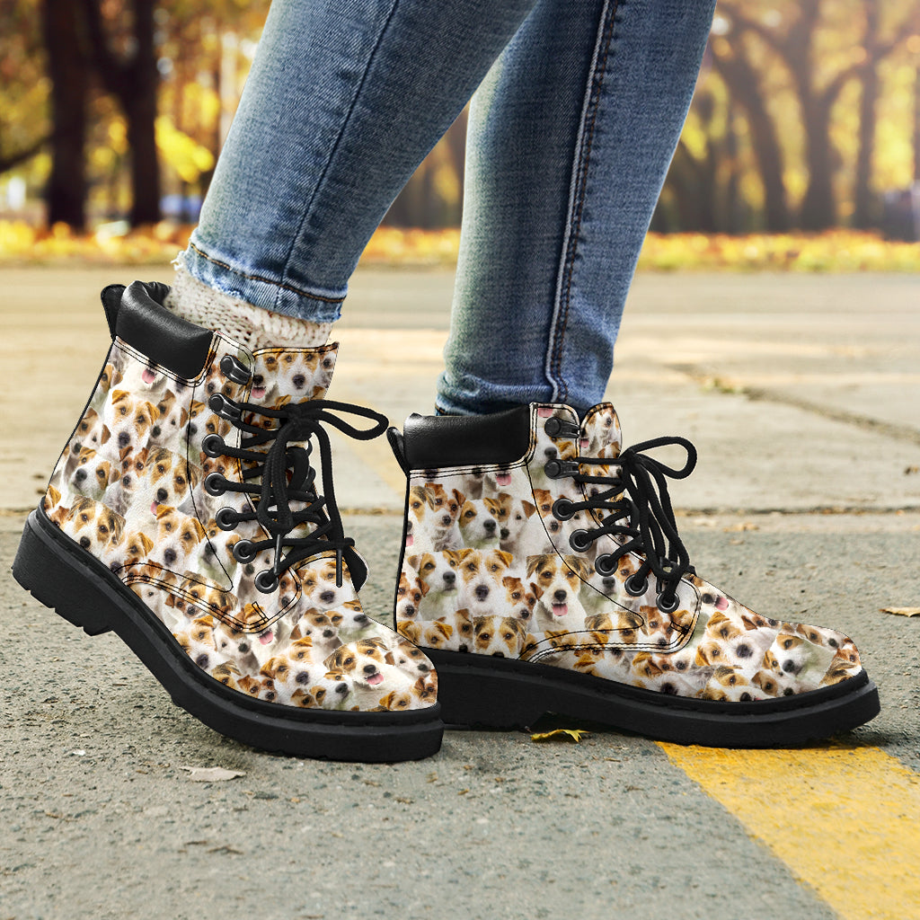 Parson Russell Terrier Full Face all weather boots