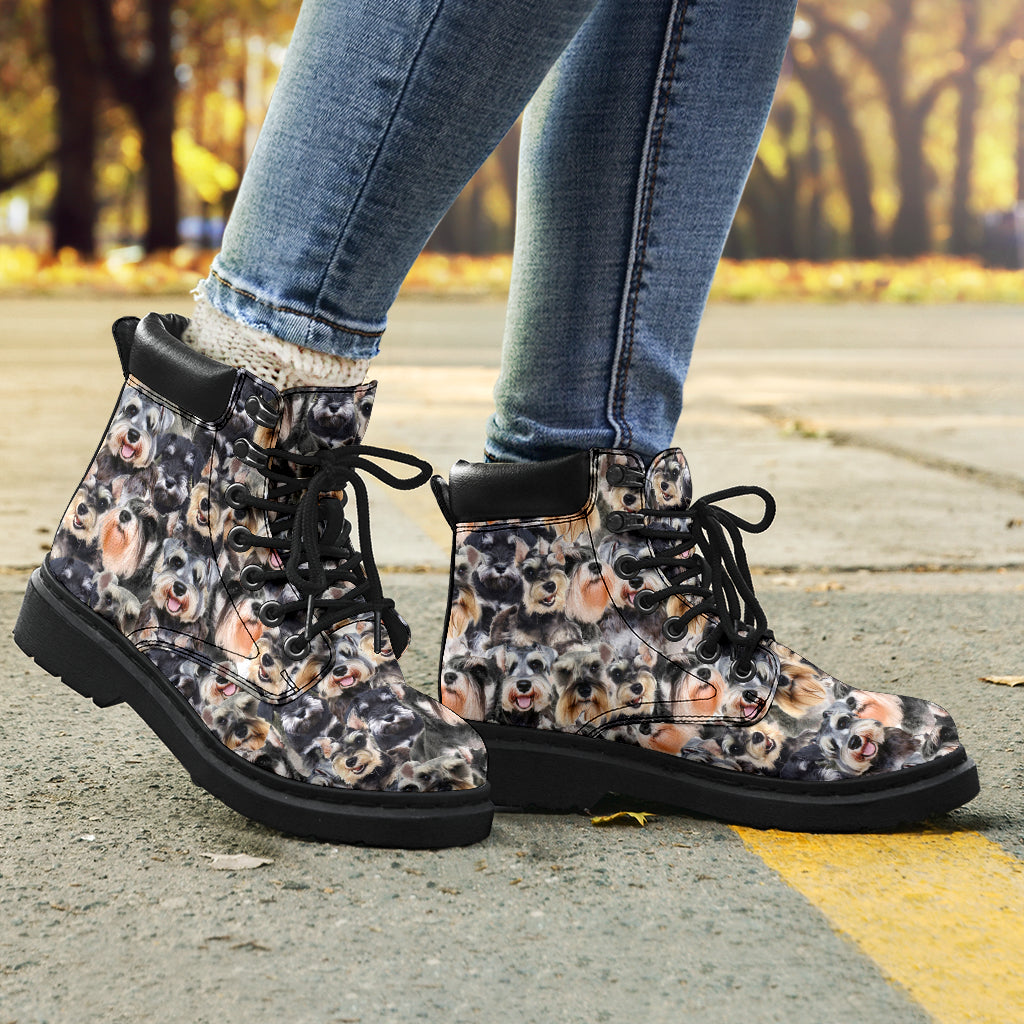Schnauzer Full Face all weather boots