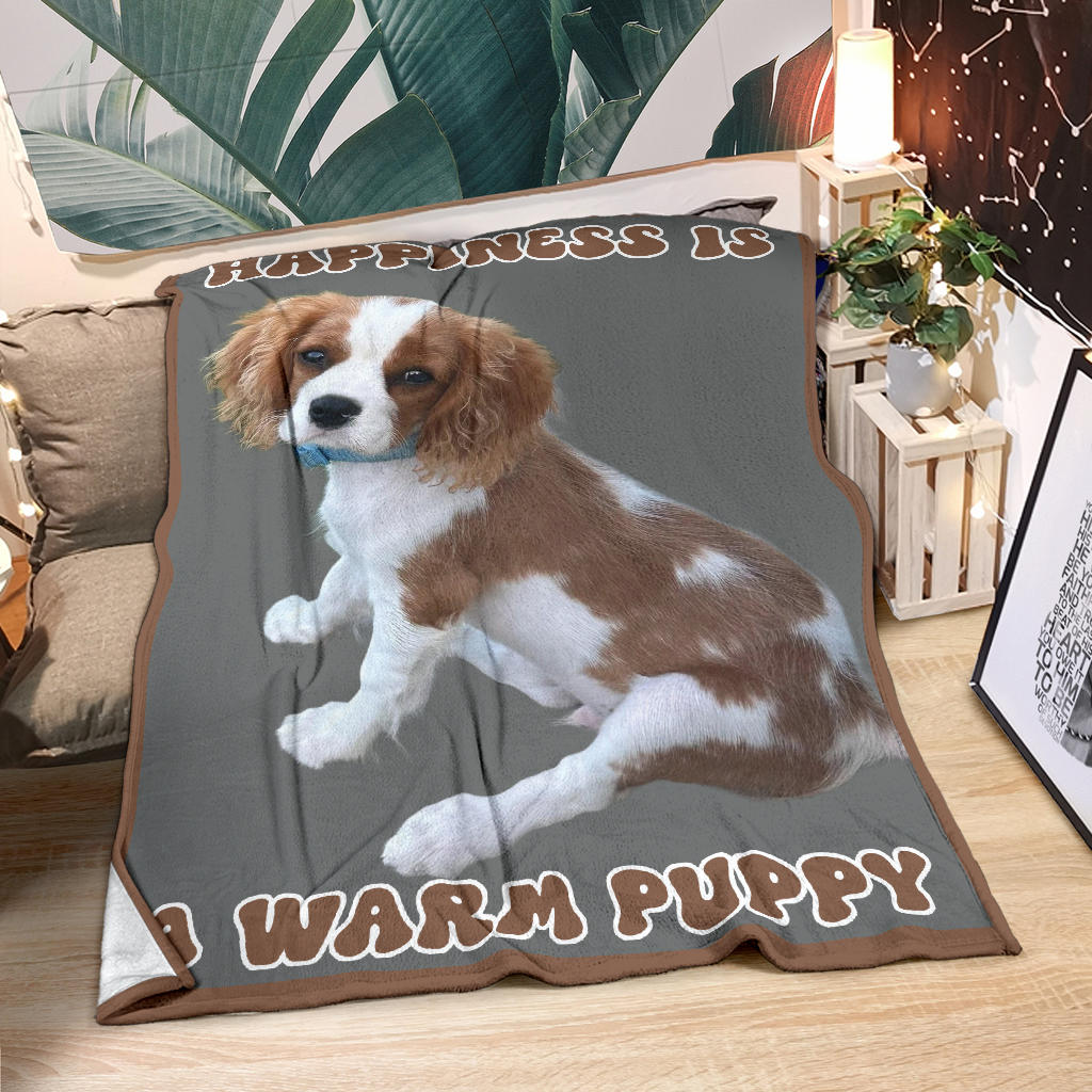 Custom Warm Puppy Blanket