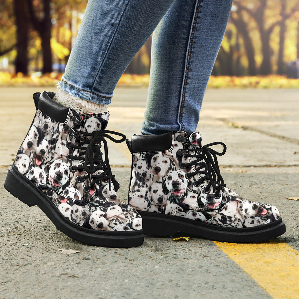 Dalmatian Full Face all weather boots