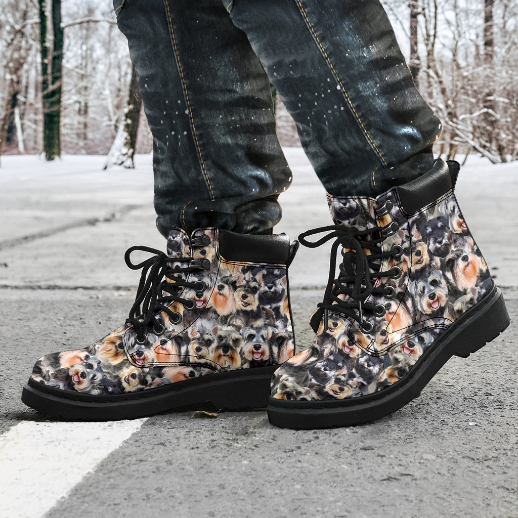 Schnauzer Full Face all weather boots