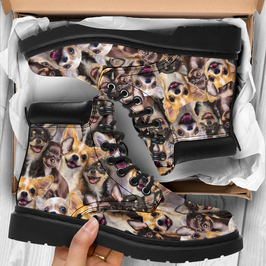 Chihuahua Full Face all weather boots