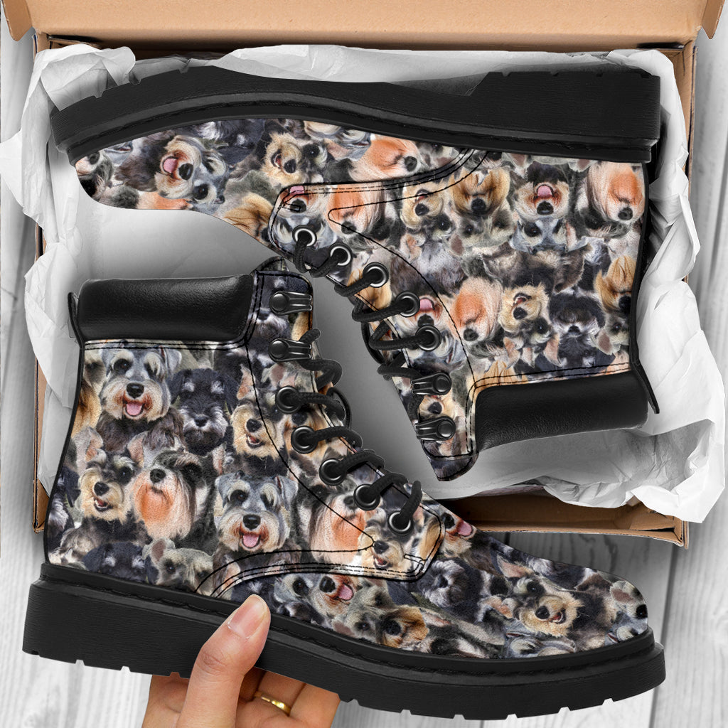 Schnauzer Full Face all weather boots