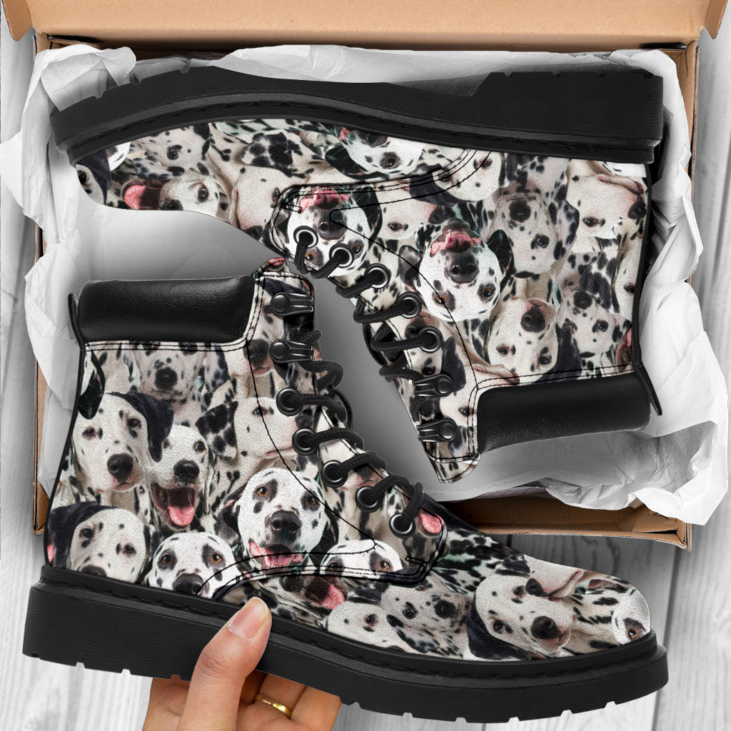 Dalmatian Full Face all weather boots