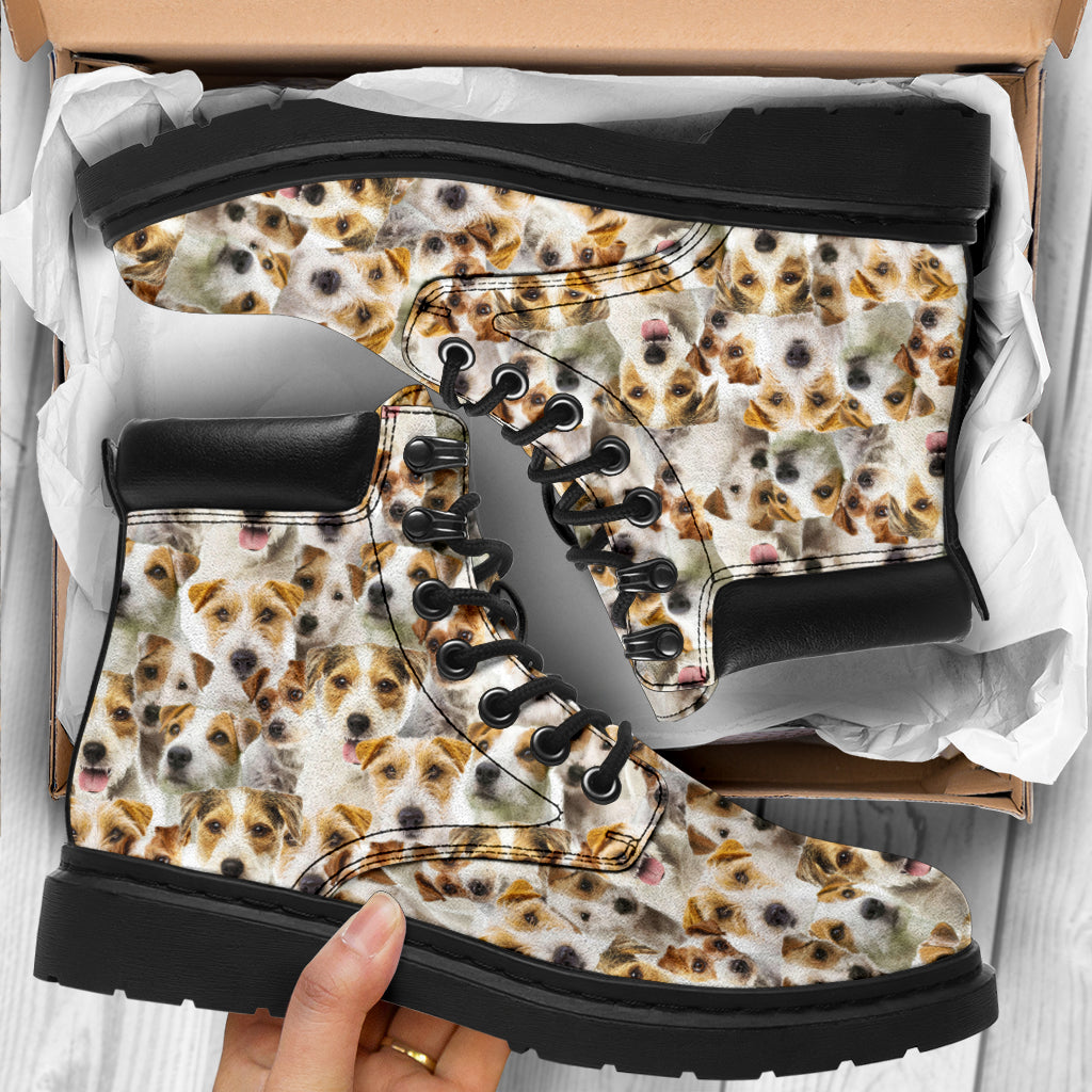 Parson Russell Terrier Full Face all weather boots